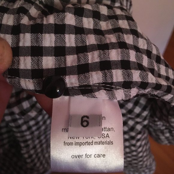 Rachel Comey Jib Gingham Tent Dress size 6 in GUC - Picture 5 of 6